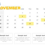 2023 Calendar PowerPoint Template & Google Slides Theme 10