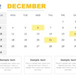 2023 Calendar PowerPoint Template & Google Slides Theme 11