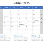 2023 Key Dates Calendar PowerPoint Template & Google Slides Theme 2