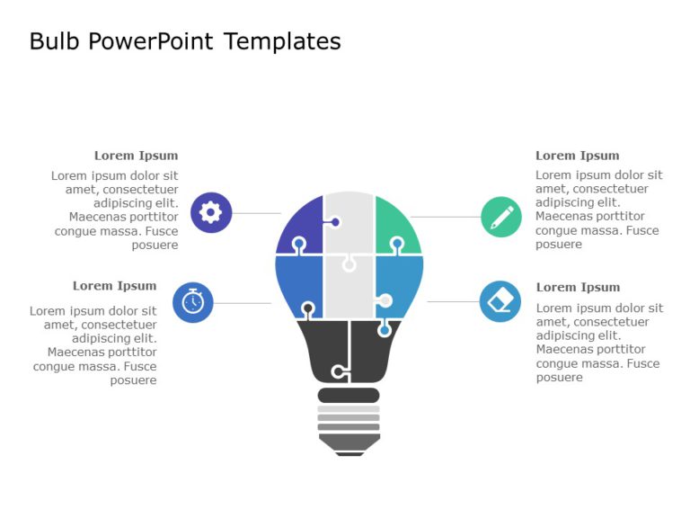 Bulb PowerPoint Collection PowerPoint Template
