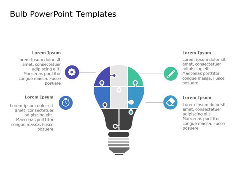 Bulb Template Collection for PowerPoint & Google Slides Theme 3