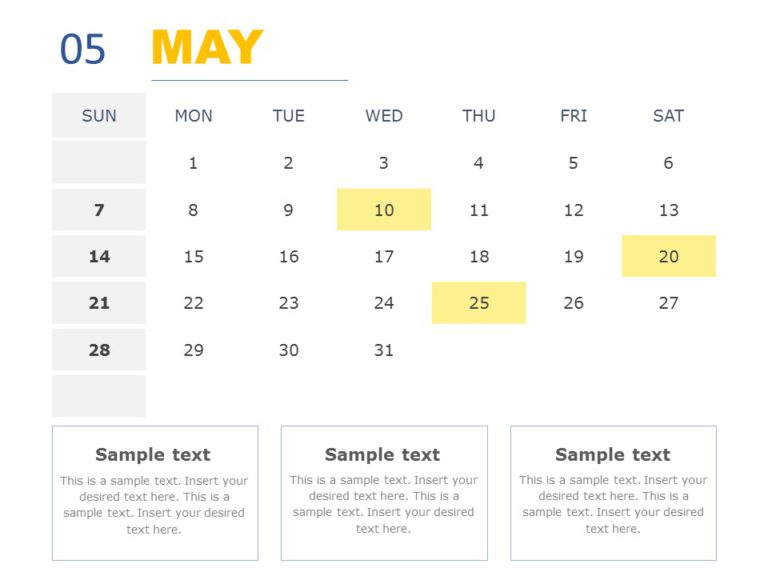 2023 Calendar PowerPoint Template & Google Slides Theme 4