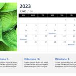 2023 Planning Calendar PowerPoint Template & Google Slides Theme 5