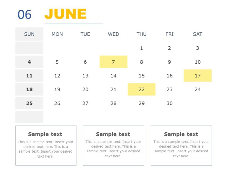 2023 Calendar PowerPoint Template & Google Slides Theme 5