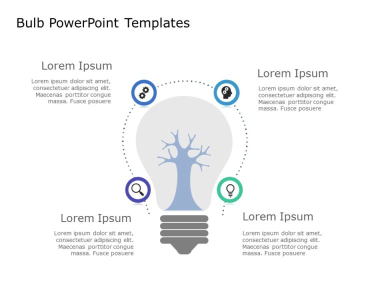 Bulb Template Collection for PowerPoint & Google Slides Theme 5