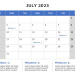 2023 Key Dates Calendar PowerPoint Template & Google Slides Theme 6