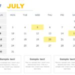 2023 Calendar PowerPoint Template & Google Slides Theme 6