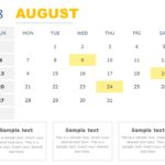 2023 Calendar PowerPoint Template & Google Slides Theme 7