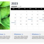 2023 Planning Calendar PowerPoint Template & Google Slides Theme 7