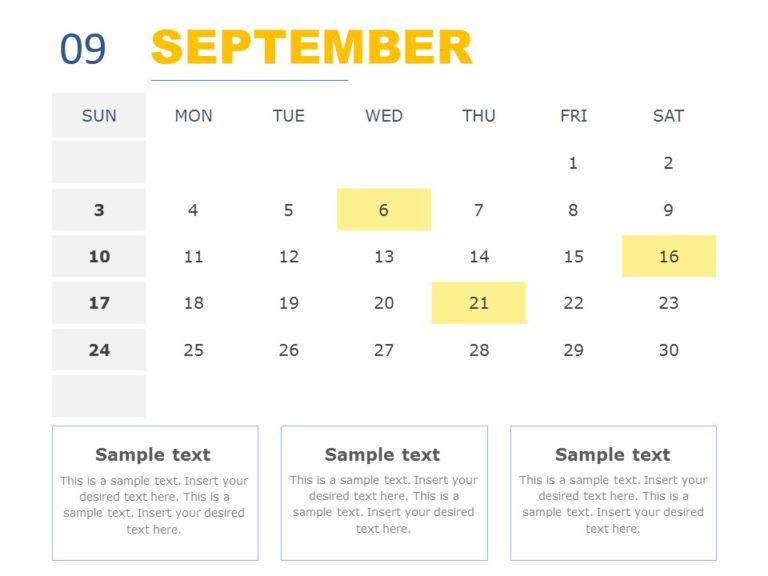 2023 Calendar PowerPoint Template