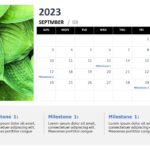 2023 Planning Calendar PowerPoint Template & Google Slides Theme 8