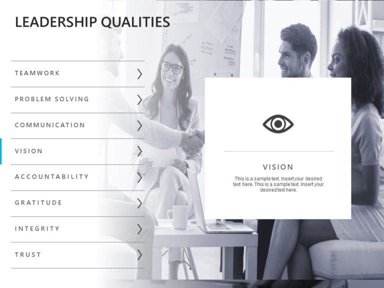 Animated Leadership Qualities PowerPoint Template & Google Slides Theme 4