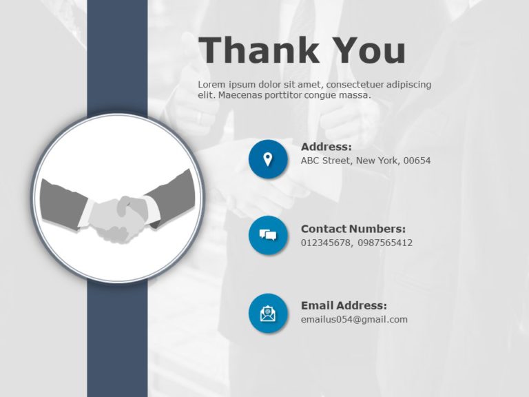 Thank You Slides For PowerPoint & Google Slides Theme 12