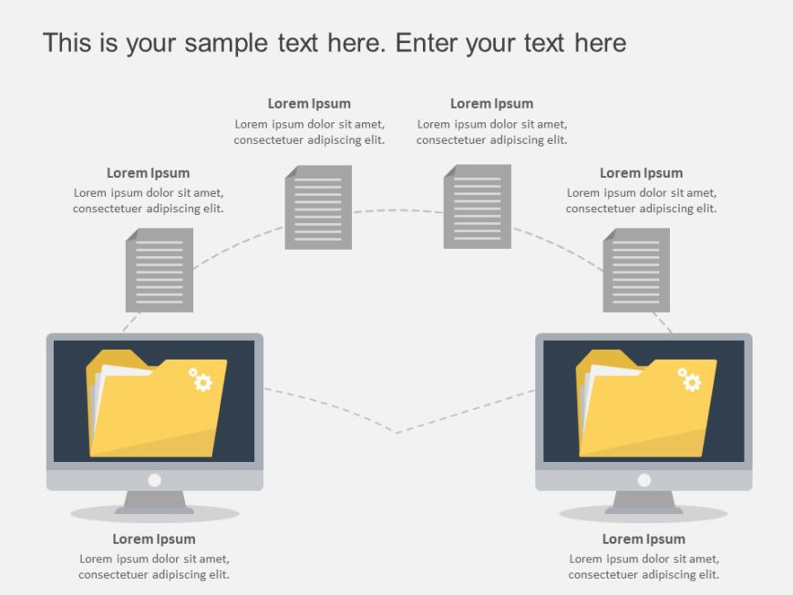 Editable Folder Templates For PowerPoint | SlideUpLift