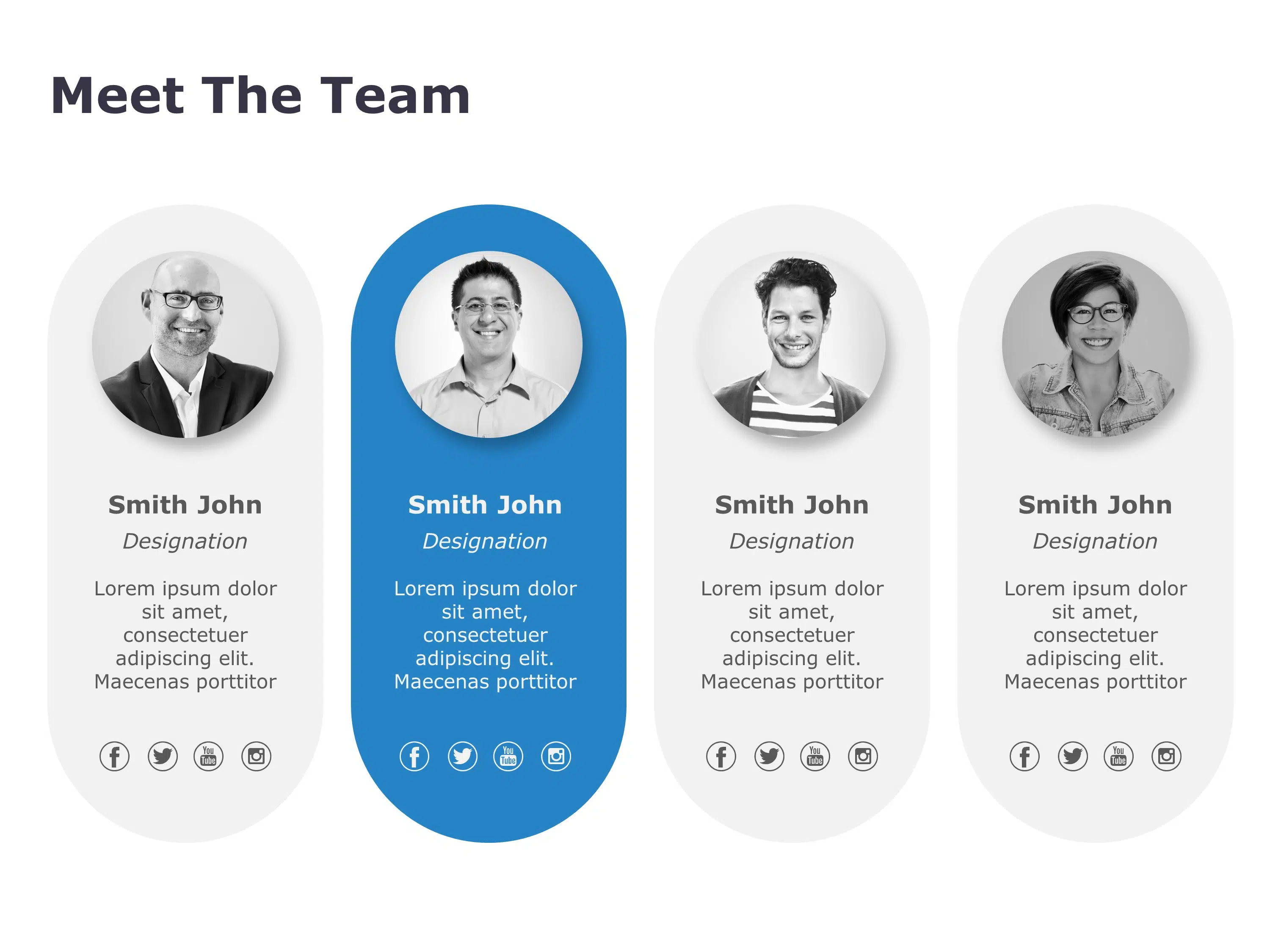 1355+ Free Editable Meet The Team Templates For PowerPoint SlideUpLift