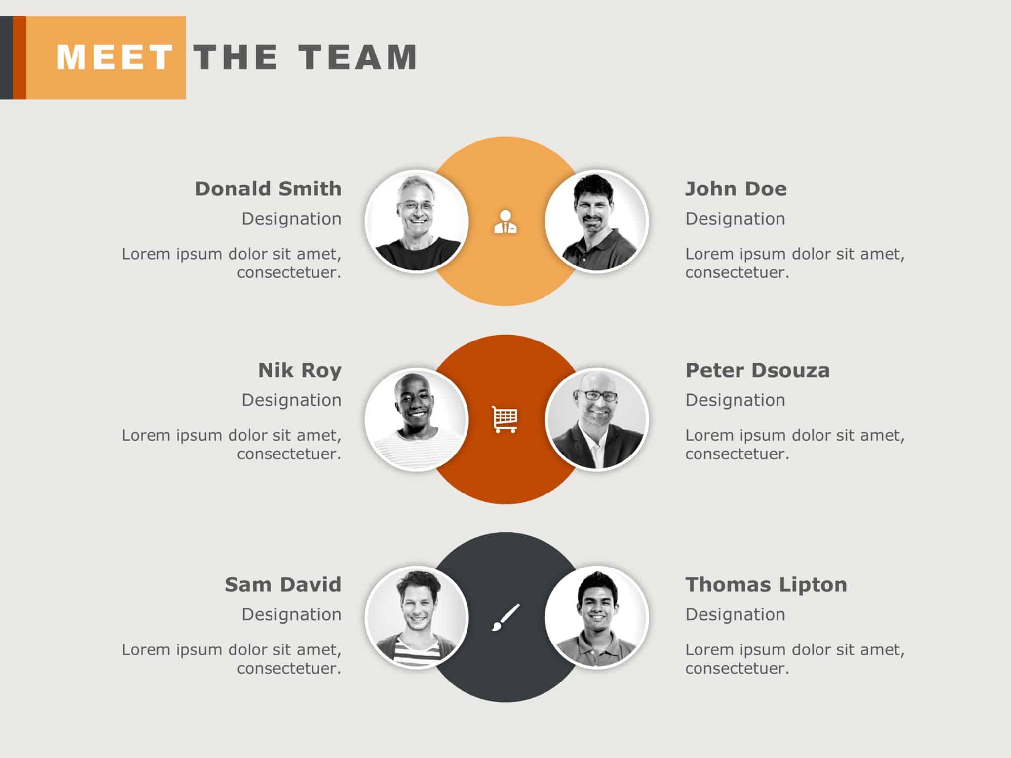 Free Meet The Team PowerPoint Templates: Download From 95+ Meet The ...