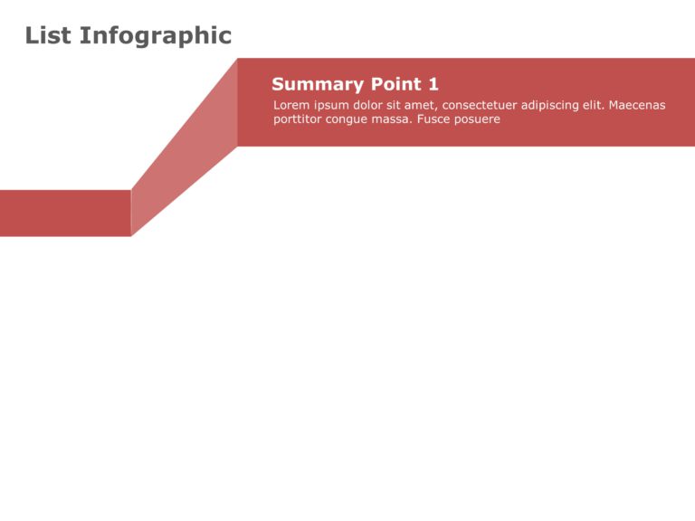 Animated List Infographic PowerPoint Template & Google Slides Theme 1