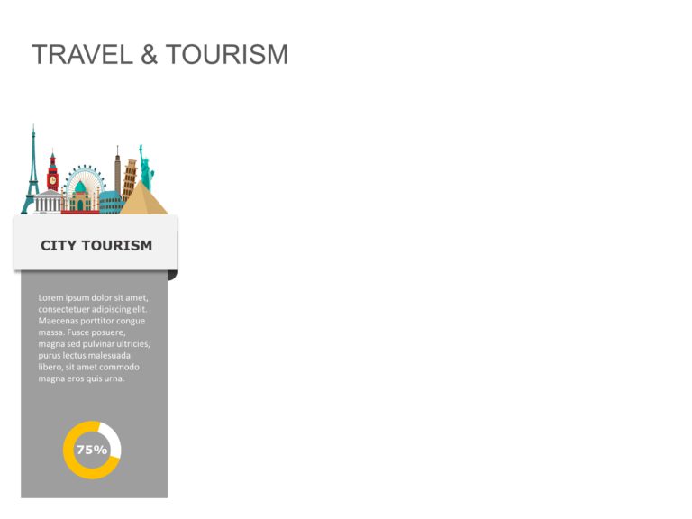 Animated Travel and Tourism PowerPoint Template & Google Slides Theme 1