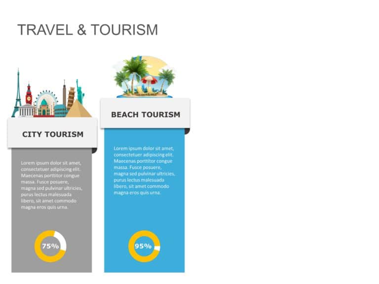 Animated Travel and Tourism PowerPoint Template