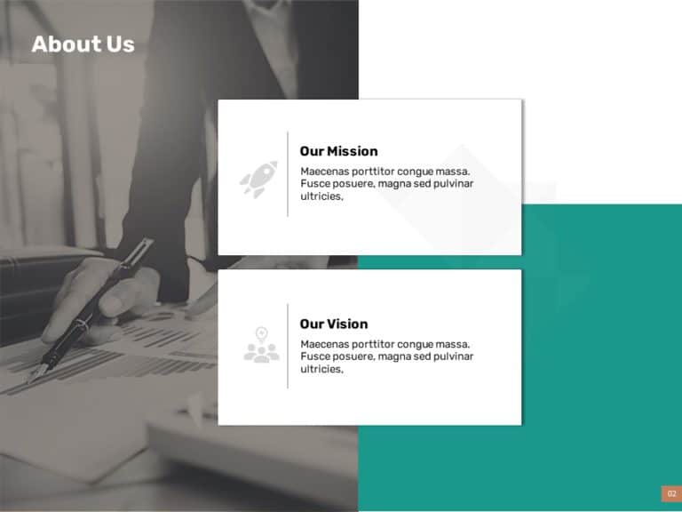 About Us Company Presentation & Google Slides Theme 1