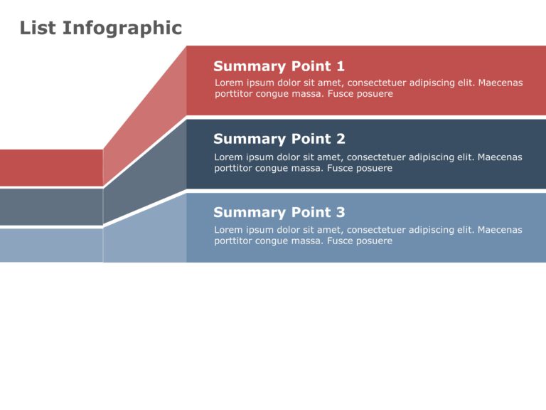 Animated List Infographic PowerPoint Template & Google Slides Theme 3