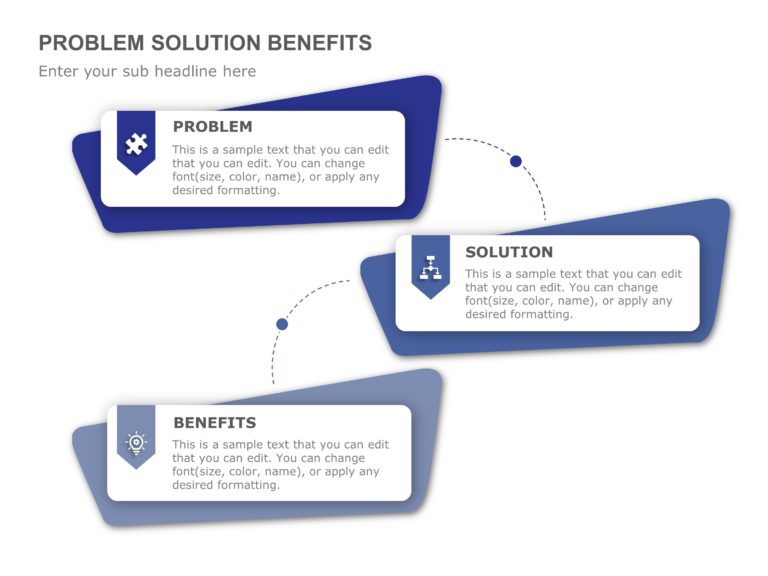 Animated Problem Solution Benefits PowerPoint Template & Google Slides Theme 3