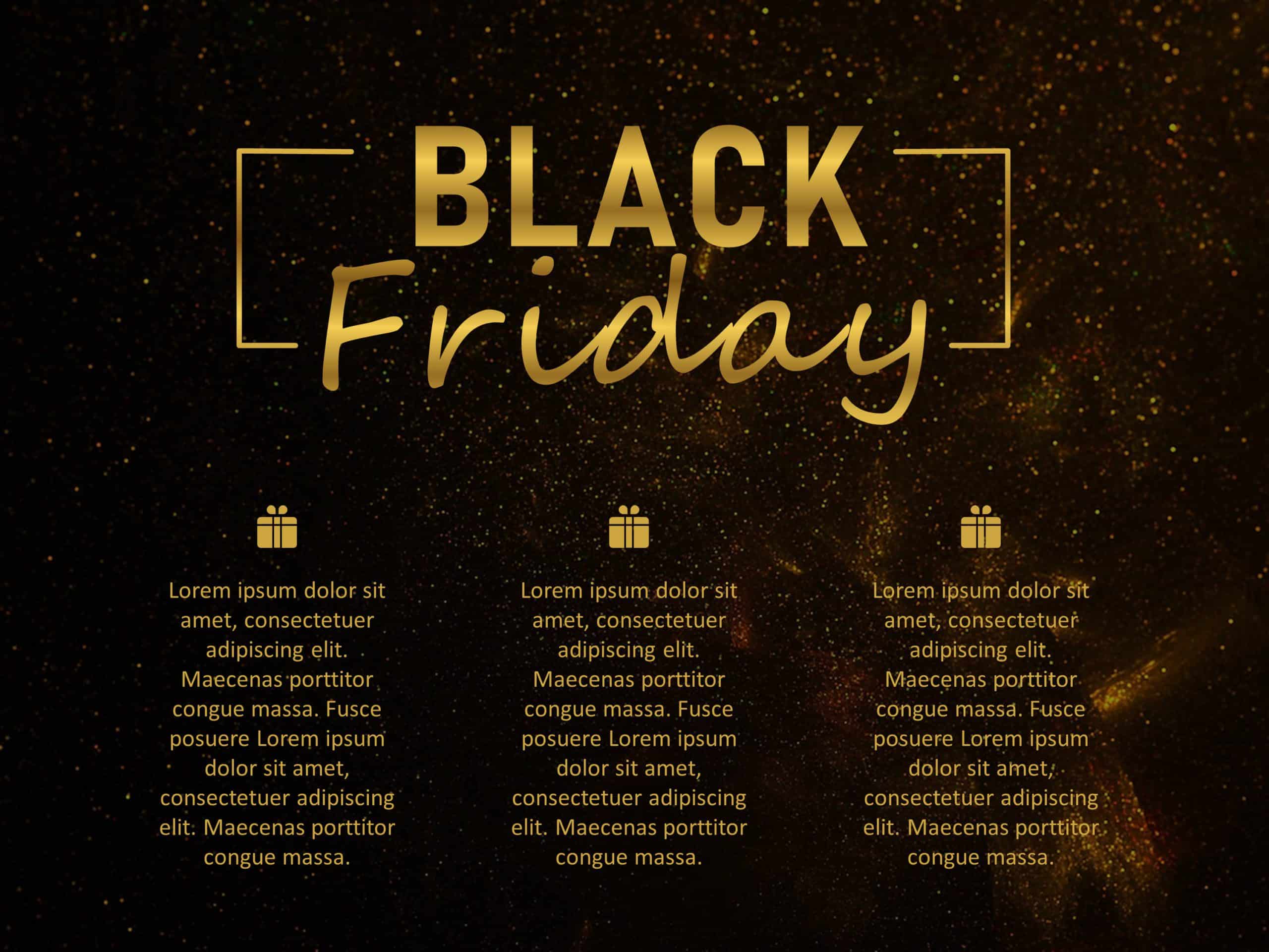 Black Friday Special PowerPoint Template