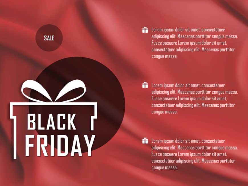 Black Friday Deals PowerPoint Template