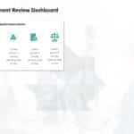 Animated Performance Review Dashboard PowerPoint Template & Google Slides Theme 1