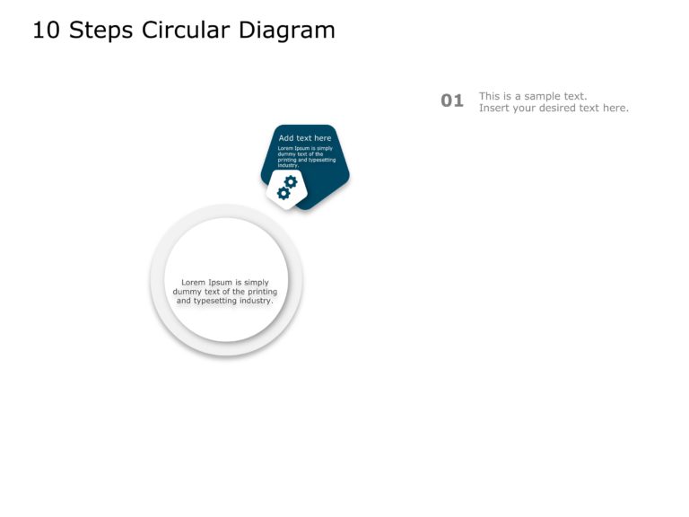 Animated 10 Steps Circle PowerPoint Template & Google Slides Theme 1