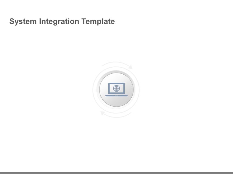 Animated System Integration PowerPoint Template & Google Slides Theme 1