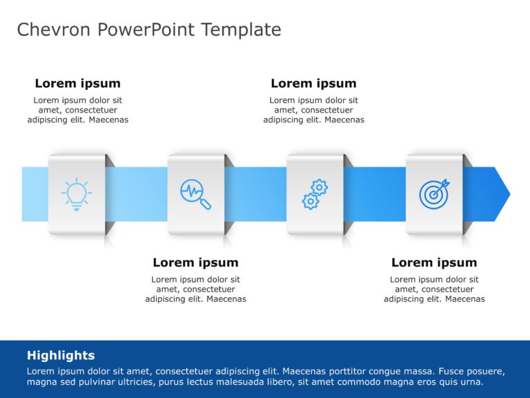 Chevron Template Collection for PowerPoint and Google Slides Theme 11