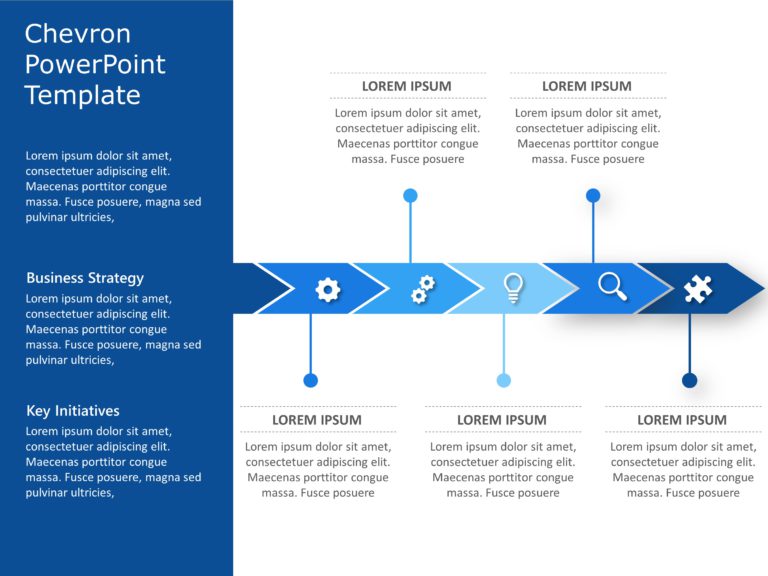 Chevron Template Collection for PowerPoint and Google Slides Theme 13