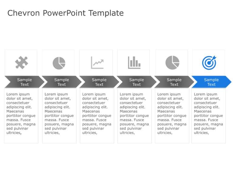 Chevron Template Collection for PowerPoint and Google Slides Theme 14