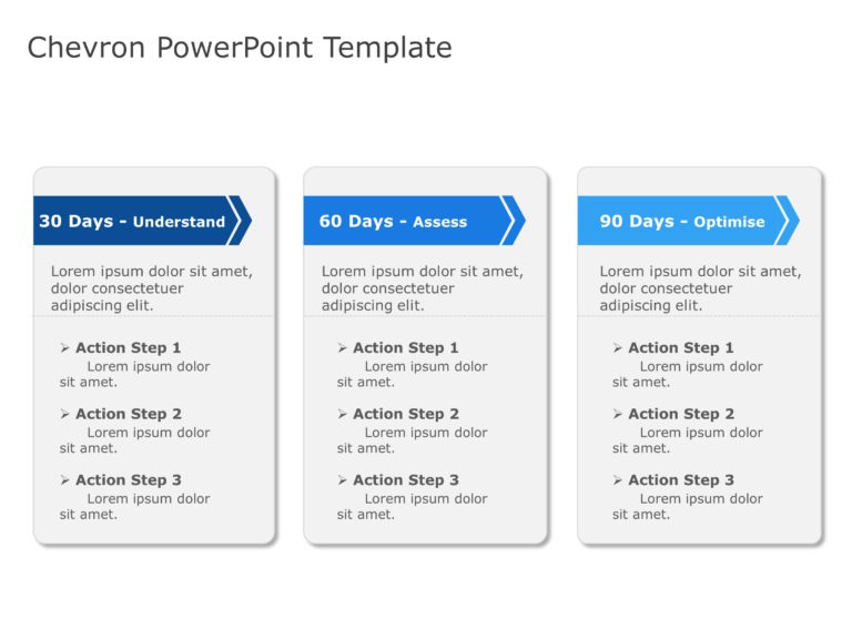 Chevron Template Collection for PowerPoint and Google Slides Theme 16