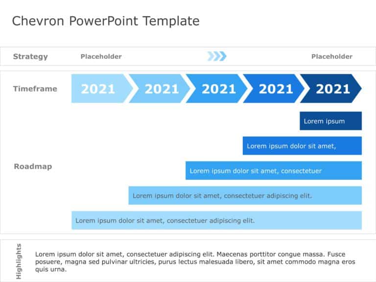 Chevron Template Collection for PowerPoint and Google Slides Theme 18