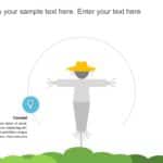 Animated Straw Man PowerPoint Template & Google Slides Theme 1