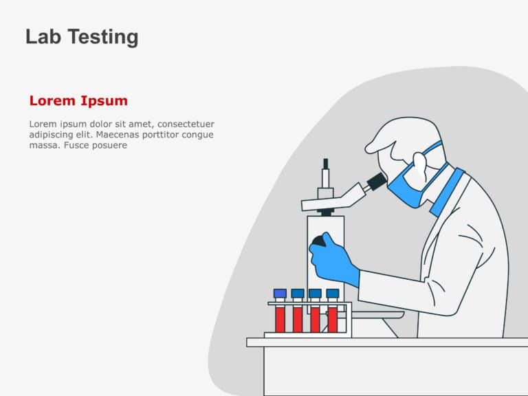 Animated Lab Testing PowerPoint Template & Google Slides Theme 1