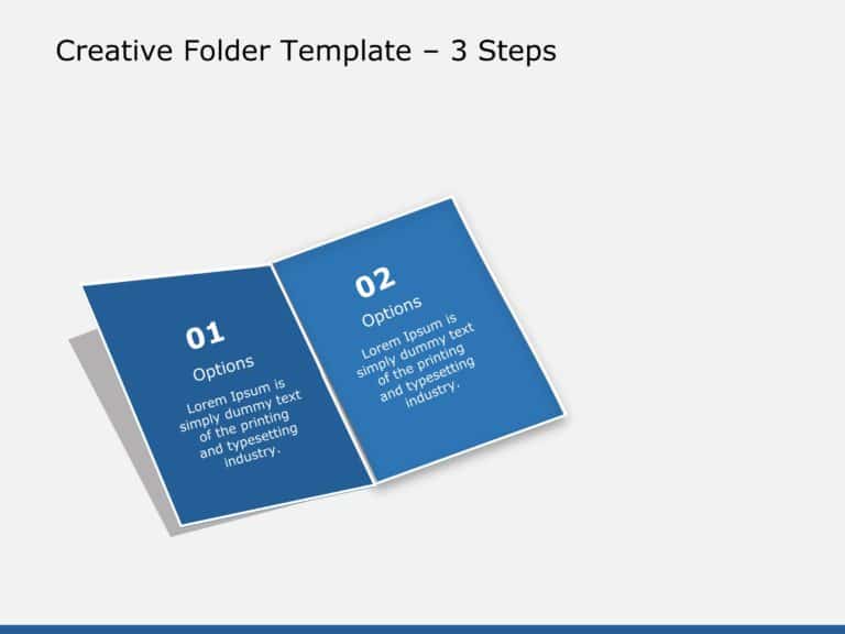 Animated Folder Options PowerPoint Template & Google Slides Theme 2