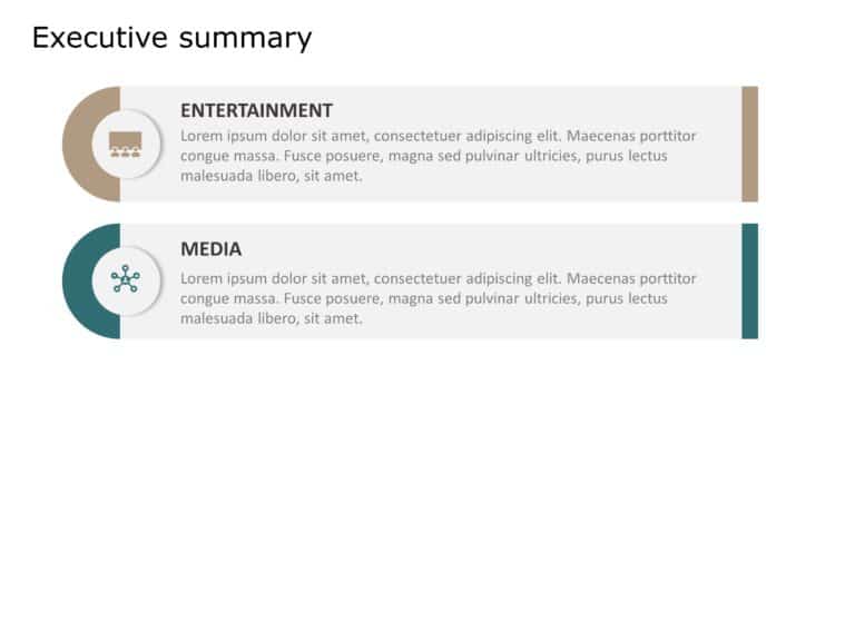 Animated Executive Summary 60 PowerPoint Template & Google Slides Theme 2