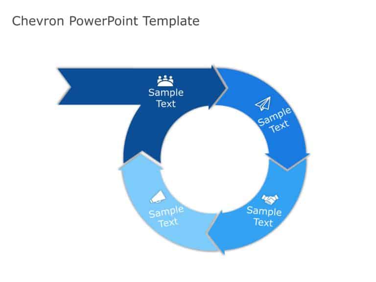 Chevron Template Collection for PowerPoint and Google Slides Theme 23