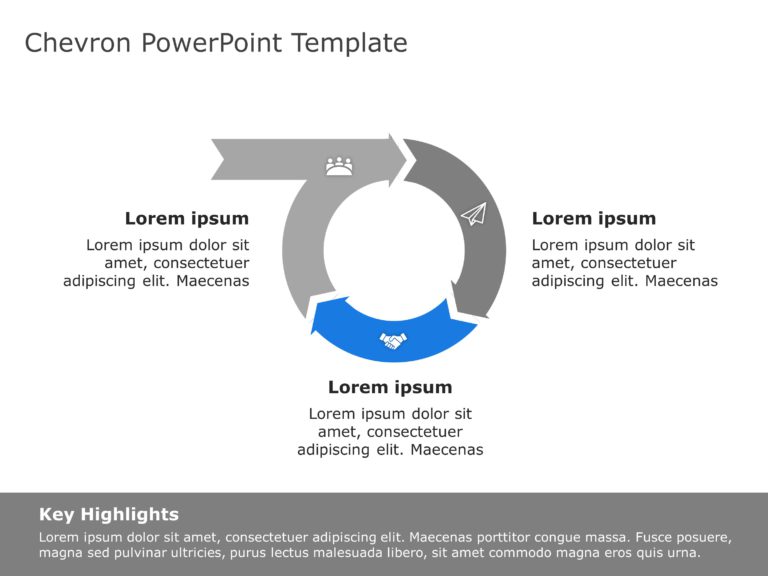 Chevron Template Collection for PowerPoint and Google Slides Theme 25