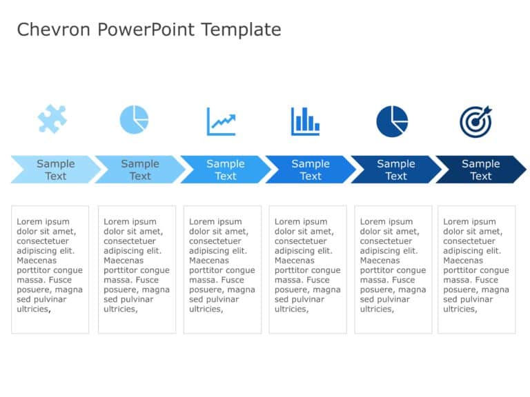 Chevron Template Collection for PowerPoint and Google Slides Theme 27