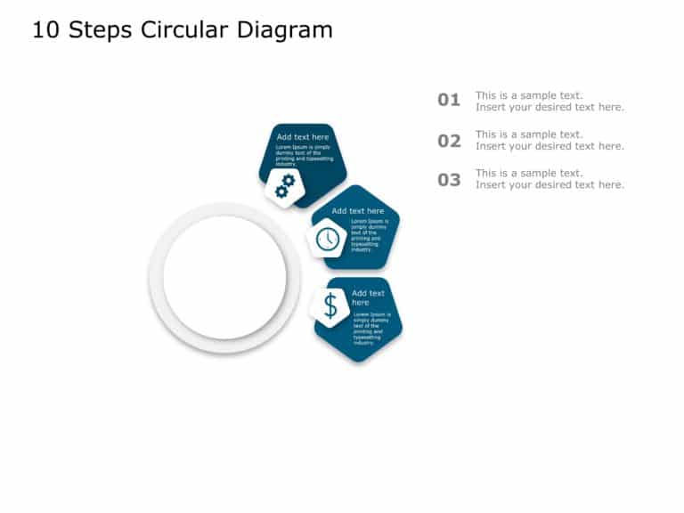 Animated 10 Steps Circle PowerPoint Template & Google Slides Theme 3