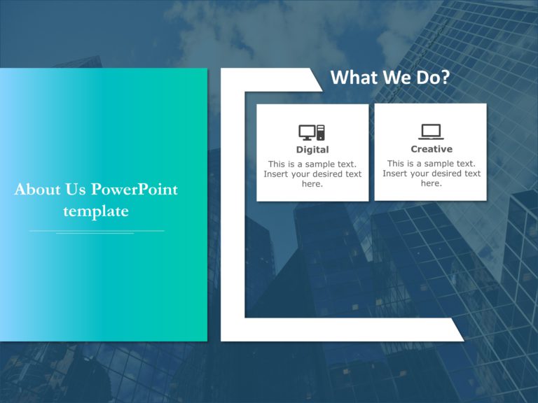 Animated About Us Company PowerPoint Template & Google Slides Theme 3