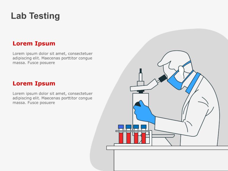 Animated Lab Testing PowerPoint Template & Google Slides Theme 2