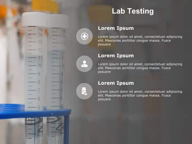 Animated Lab Test Results PowerPoint Template & Google Slides Theme 3