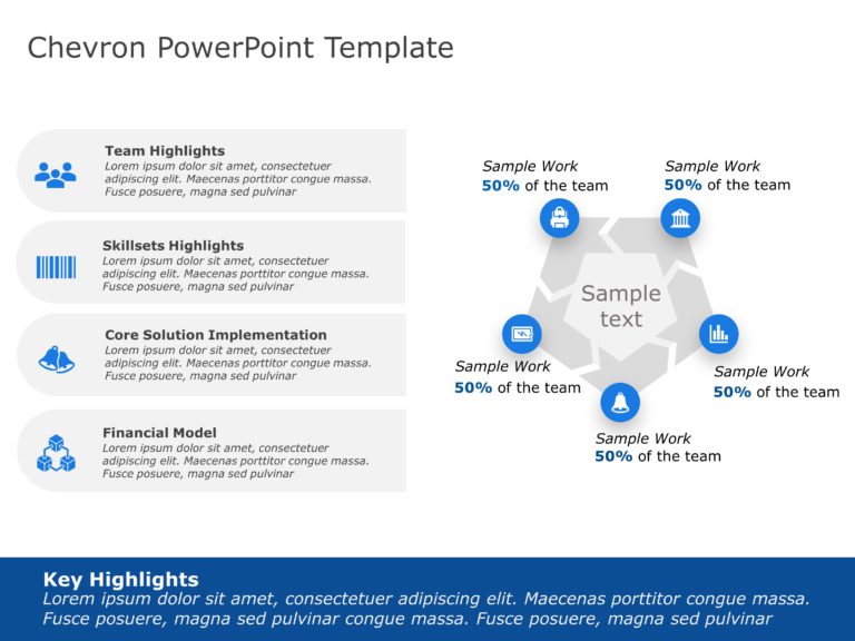 Chevron Template Collection for PowerPoint and Google Slides Theme 29