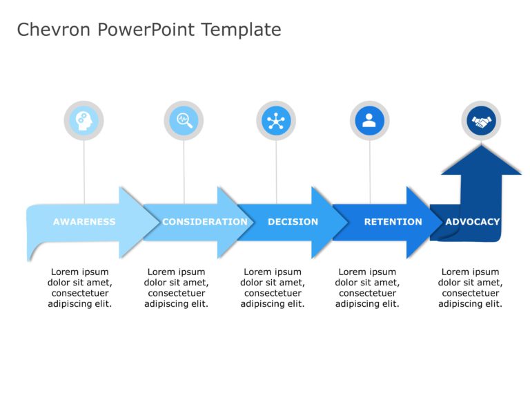 Chevron Template Collection for PowerPoint and Google Slides Theme 33