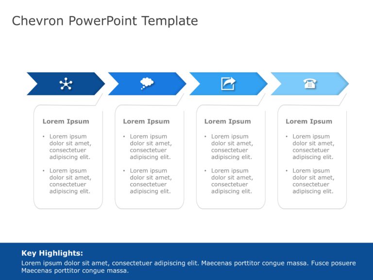 Chevron Template Collection for PowerPoint and Google Slides Theme 36